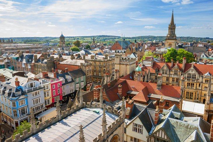Centro de la ciudad de Oxford