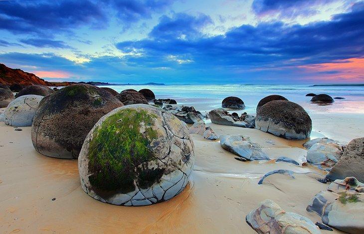 Boulders de Moeraki