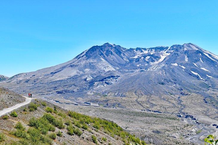 Sendero Boundary cerca del Observatorio Johnston Ridge