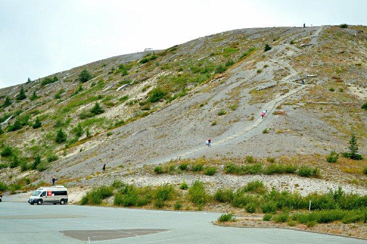 La ruta hacia el mirador Windy Ridge