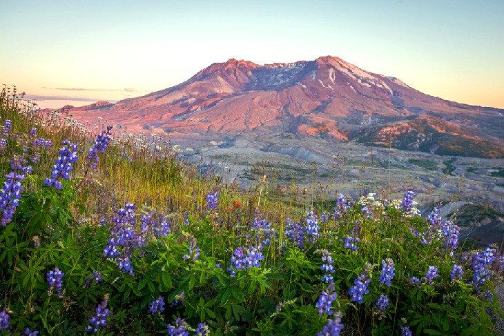 Monte Saint Helens desde el Sendero Loowit