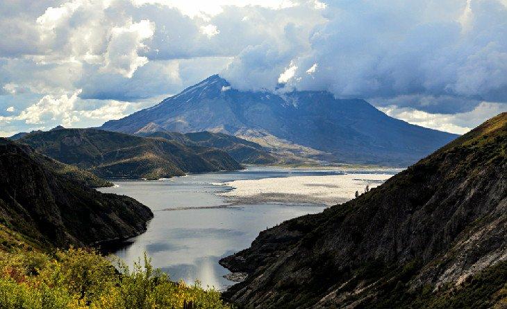 La vista desde Norway Pass