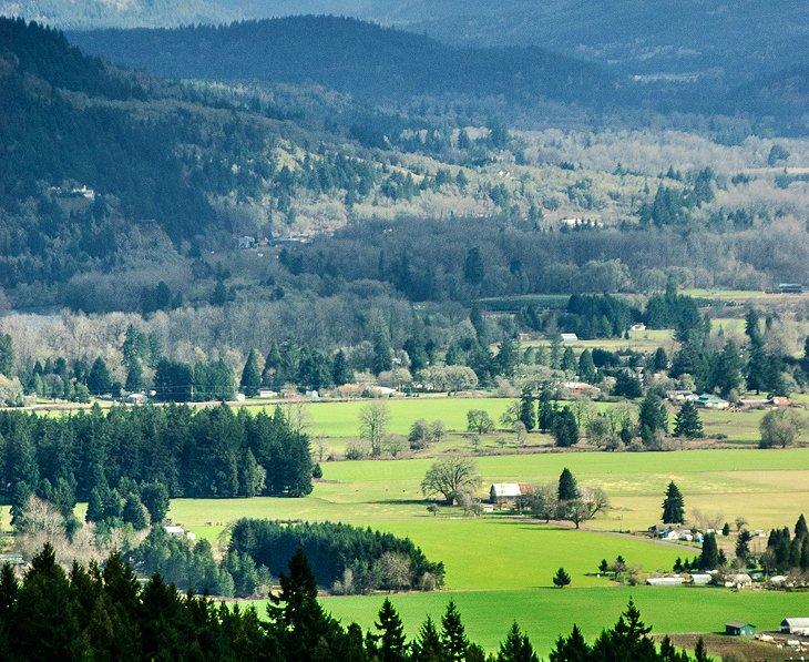 Vista desde la cima del monte Pisgah