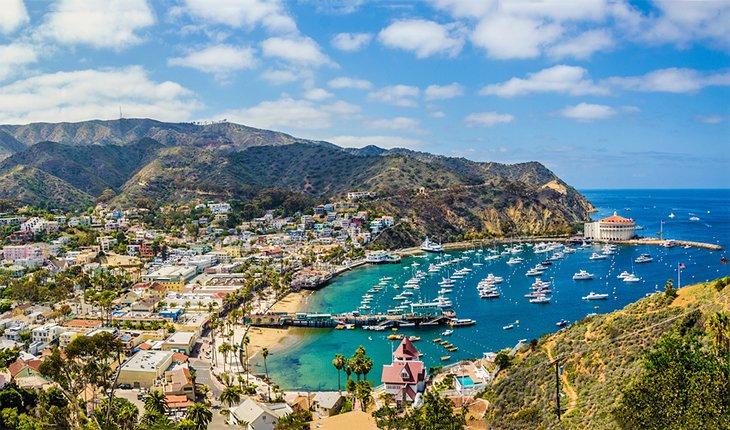 Avalon Bay sur l'île de Catalina