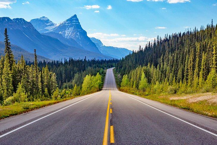 Icefields Parkway près de Banff