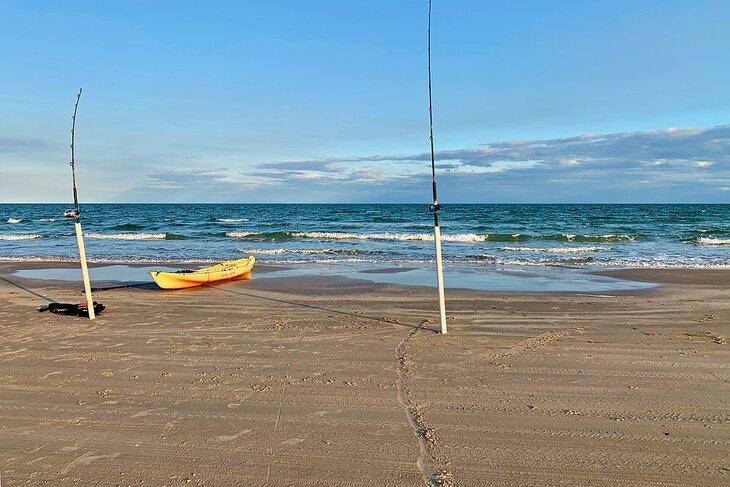 Plage de Whitecap, Corpus Christi, Texas