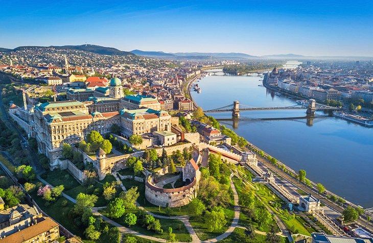 Vista aérea de Budapest