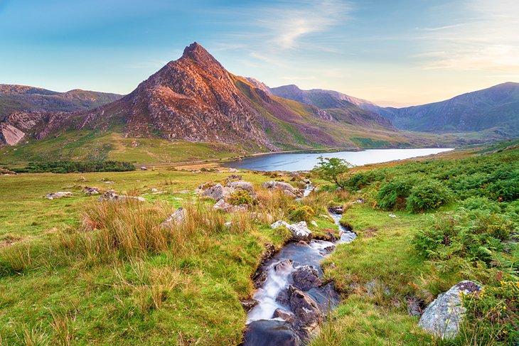 Mount Tryfan über Llyn Ogwen