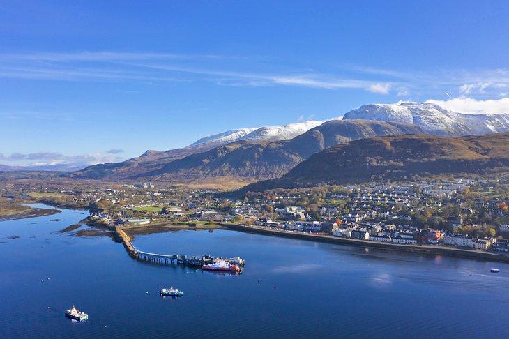 Vista aérea de Fort William