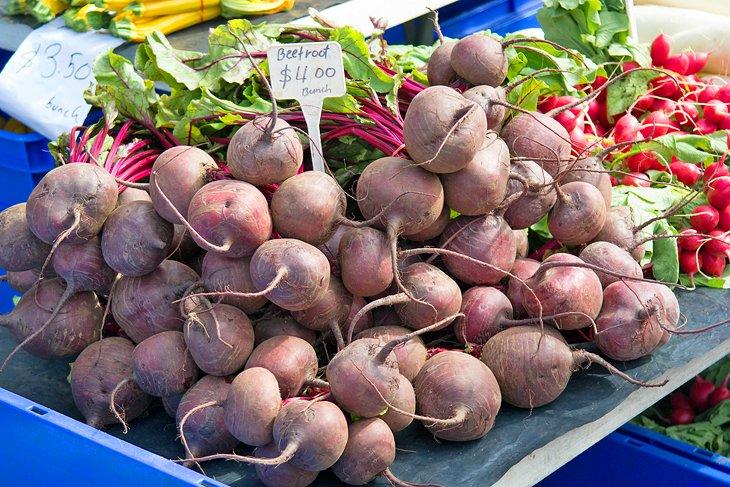 Frische Produkte zum Verkauf bei Harvest Launceston