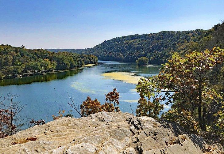 Vista sobre el Lago Lillinonah