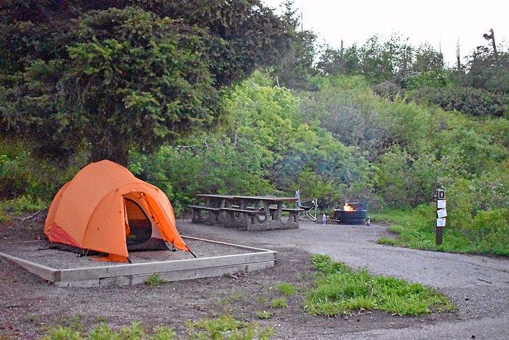 Camping Shafer Butte