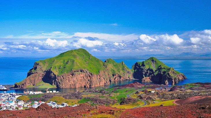 Île de Heimaey, Vestmannaeyjar