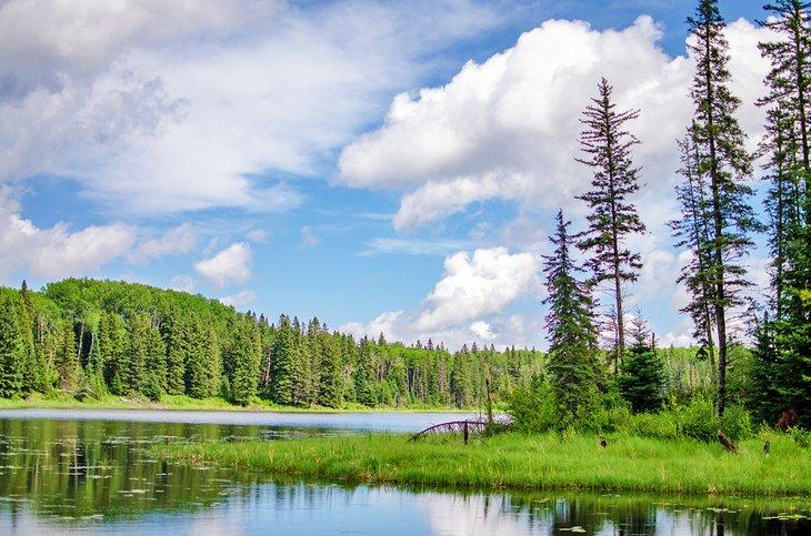 Lac Hickey, parc provincial de Duck Mountain