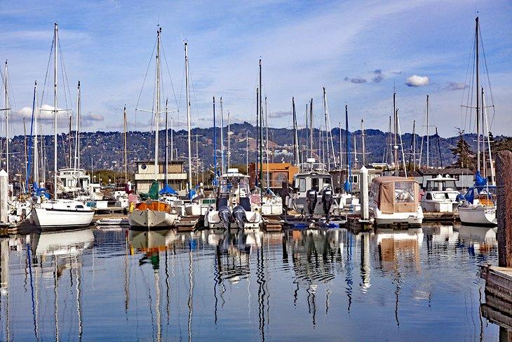Barcos en la Marina de Berkeley