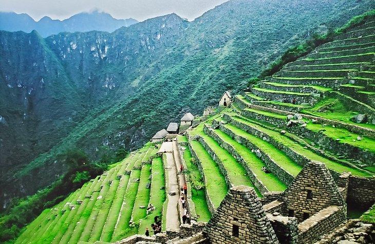 Terrazas en Machu Picchu