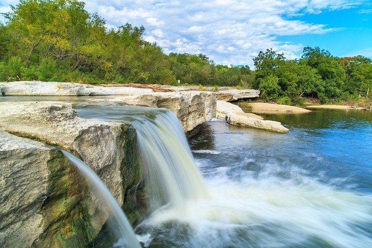 Cascada Inferior, Parque Estatal McKinney Falls