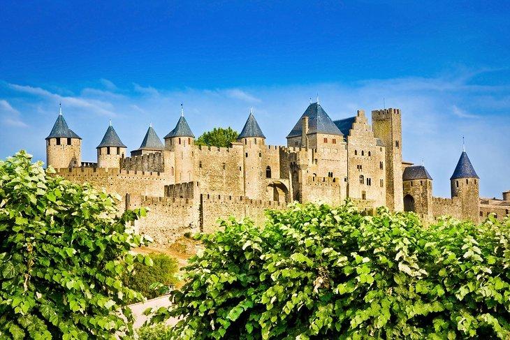 La ciudad amurallada de Carcassonne