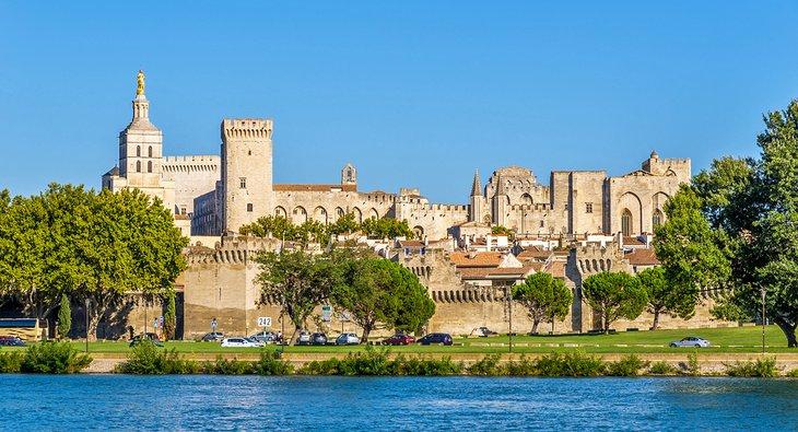 Palais des Papes en Aviñón