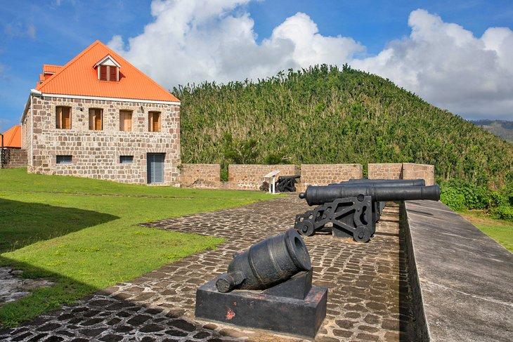 Fort Shirley en el Parque Nacional Cabrits