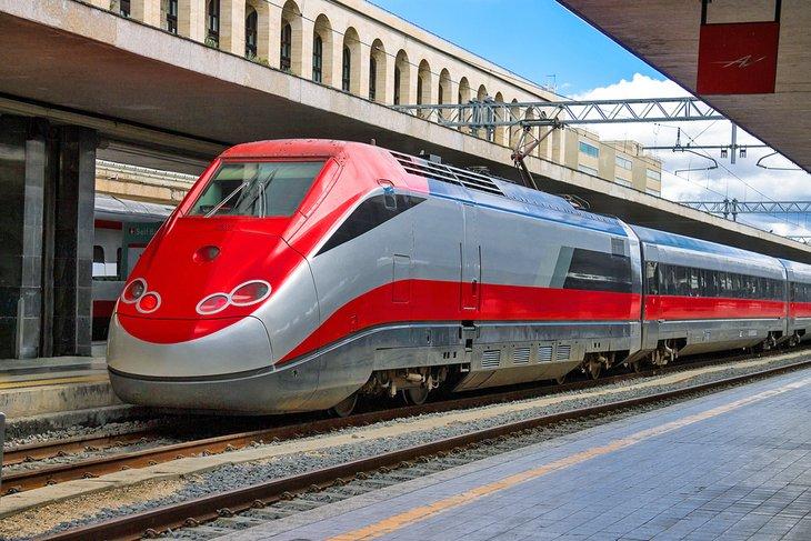 Tren de alta velocidad en Italia