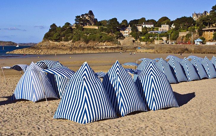 Casetas de playa de Dinard