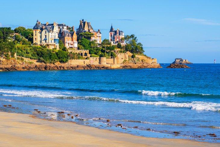 Plage de l'Ecluse, Dinard, Bretaña