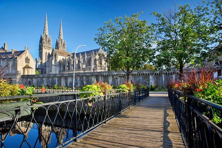 Cathédrale Saint-Corentin en Quimper, Bretaña