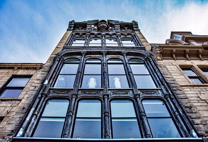 Ancien bâtiment dans le centre-ville de Guelph