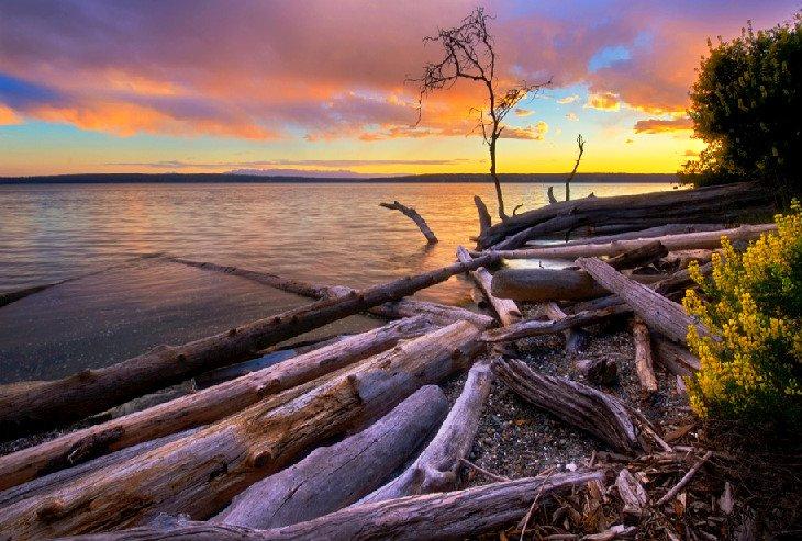 Sunset on Camano Island