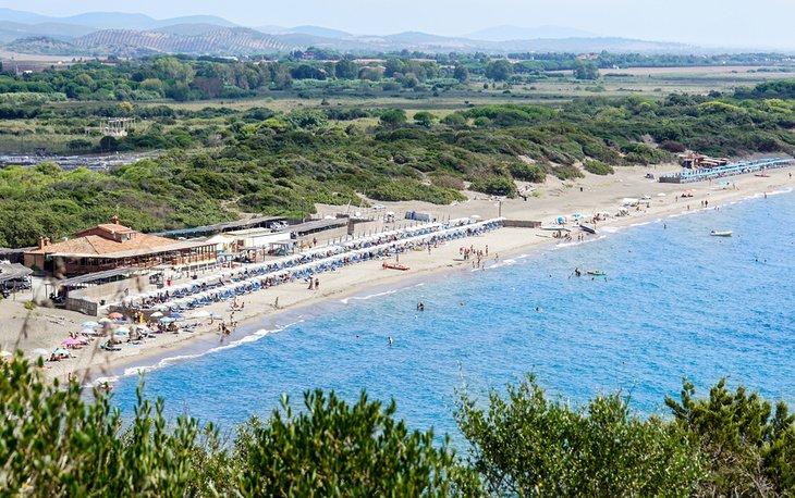 Hermosa playa en la Isla Solta