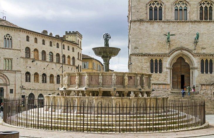 Fontana Maggiore et Piazza IV Novembre