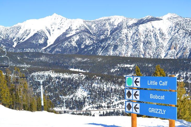 Blick vom Big Sky Resort