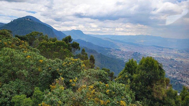 Vista de Bogotá desde Monserrate