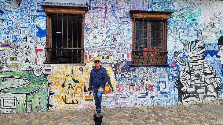 Autor Michael Law en La Candelaria