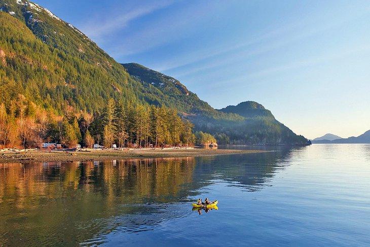 Camping en Porteau Cove