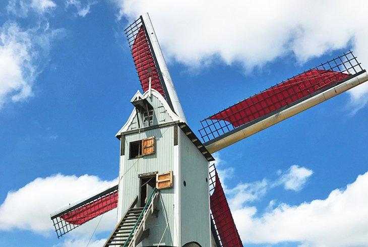 Molino de viento en Gistel