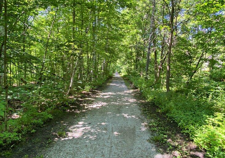 Muskoka Wharf et section du sentier du lac Muskoka