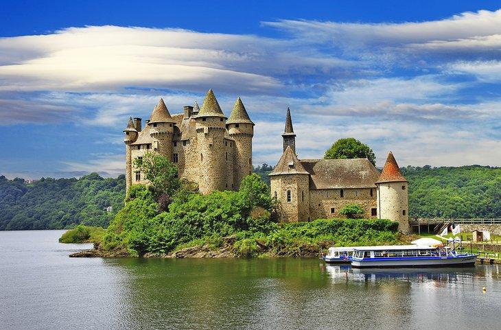 Barcos en el Château de Val