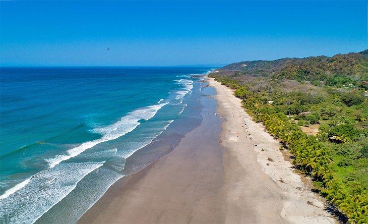 Vista aérea de Playa Santa Teresa