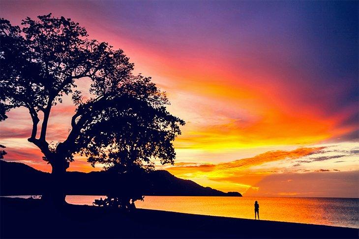 Atardecer en la Playa Coco, Provincia de Guanacaste