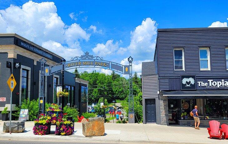 Rue principale à Huntsville