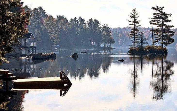 Un lac à Muskoka