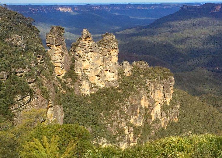 Las Tres Hermanas desde Echo Point