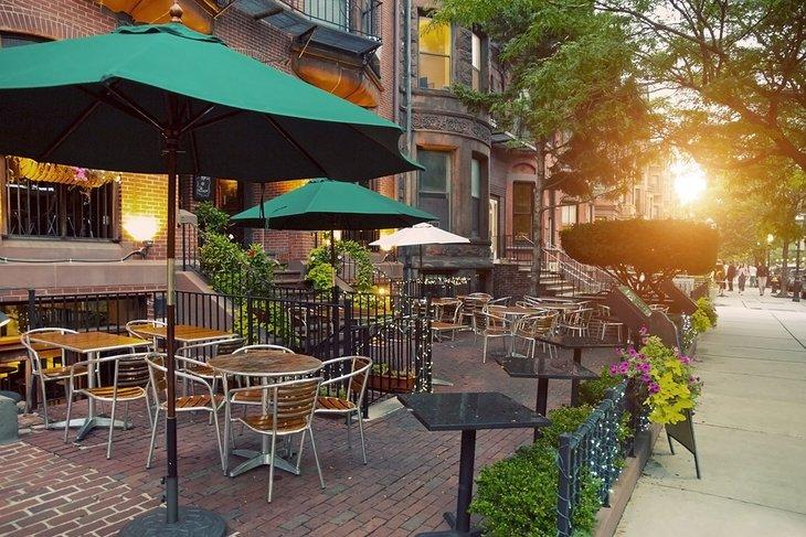 Café en Newbury Street
