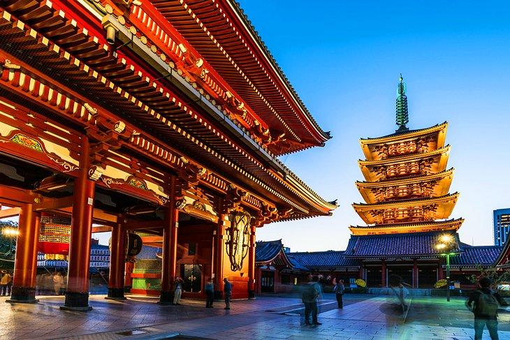 El templo Sensō-ji