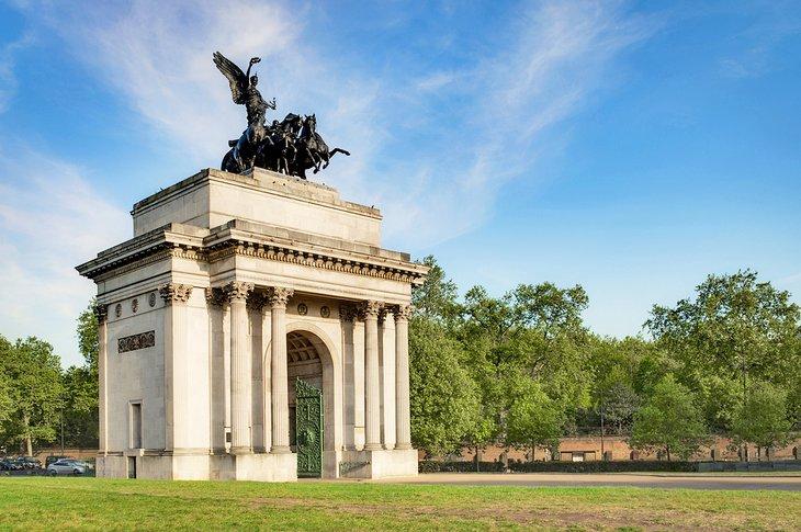Wellington Arch an Hyde Park Corner
