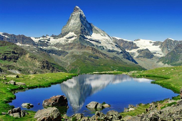 Das Matterhorn im Sommer