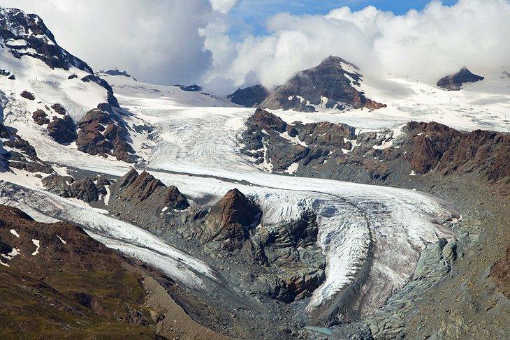 Theodul-Gletscher und Pass