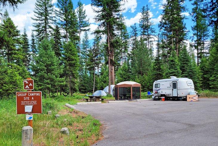 Parc de Big Larch Campground